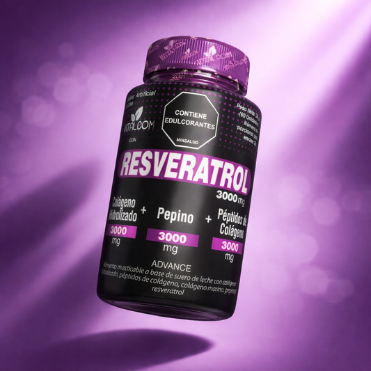 Resveratrol X 60: Combate el Envejecimiento.