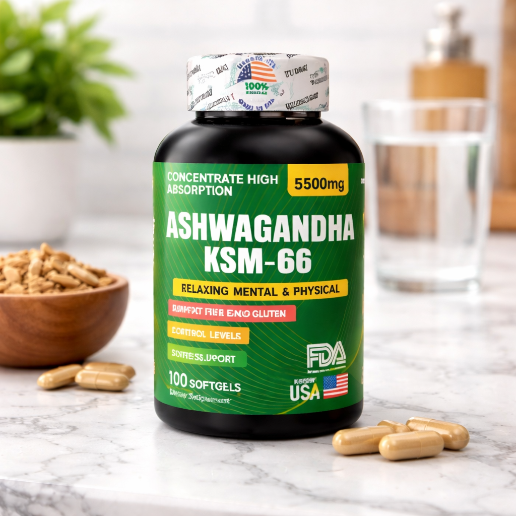 Ashwagandha Kms 66 : "Menos estrés, más energía natural"