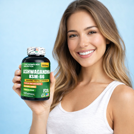 Ashwagandha Kms 66 : "Menos estrés, más energía natural"